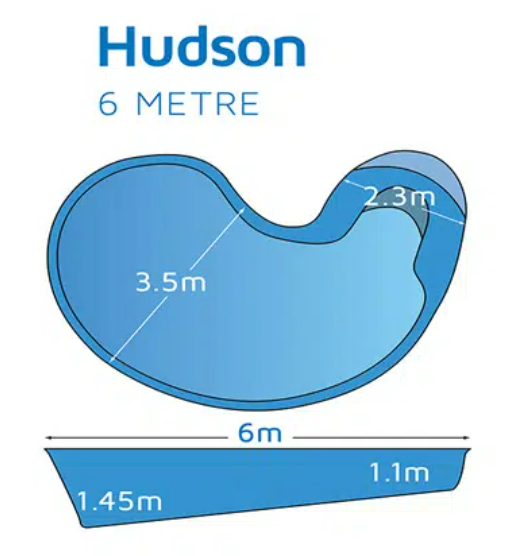 HUDSON Range Pacific Blue Pools